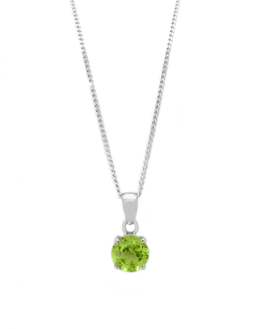 White Gold Peridot Pendant Shop, 60 