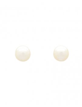 18ct Gold Freshwater Pearl Stud Earrings