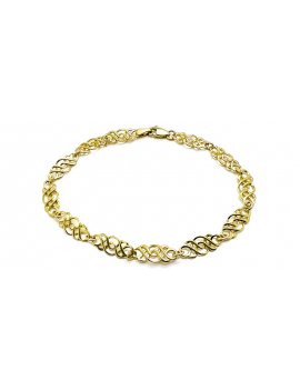 9ct Gold Celtic Link Bracelet