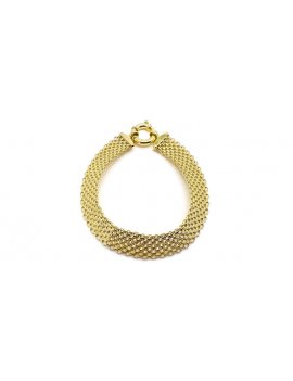 9ct Gold Mesh Link Bracelet