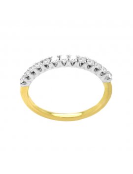 18ct Gold Diamond Half Eternity Ring