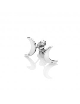 Hot Diamonds Amulet Crescent Earrings