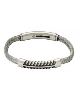 Stainless Steel Mesh Bracelet - FUB26