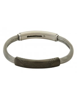 Stainless Steel Mesh Bracelet - FUB30