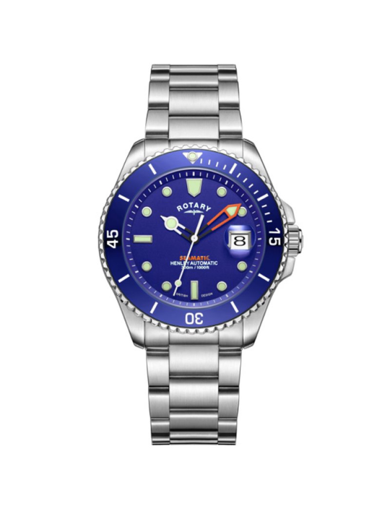 Rotary Henley Seamatic Automatic Gents Watch T T Jewellers