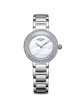 Rotary Cocktail Crystal Set Ladies Watch - LB05085/41L
