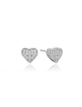Sif Jakobs Earrings Amore With White Zirconia