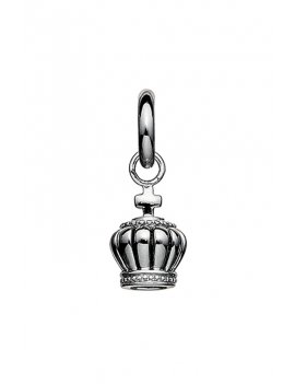 STORY by Kranz & Ziegler 'Crown' Silver Drop Charm 4008808